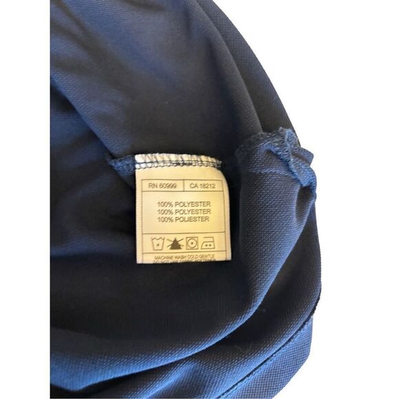 Houston Texans Polo Shirt Antigua Men's Large Blue Short Sleeve - Picture 6 of 14